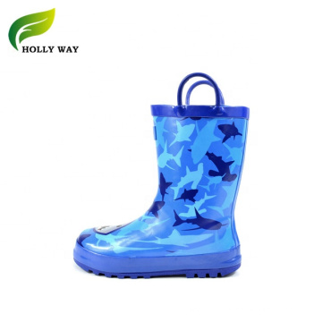 Hotsale Blue Kids Rain Boots Day Rainy